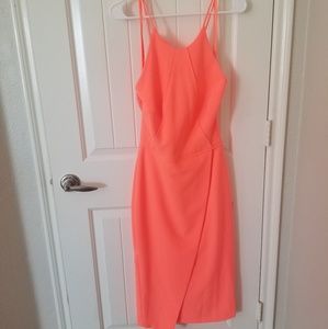 Gianni bini faux wrap dress